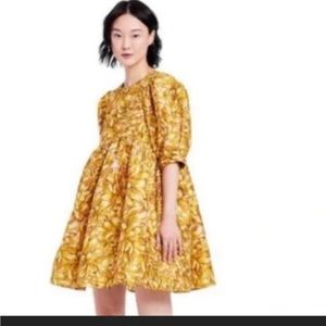 Women’s mum floral puff sleeve mini dress Kika Vargas x target